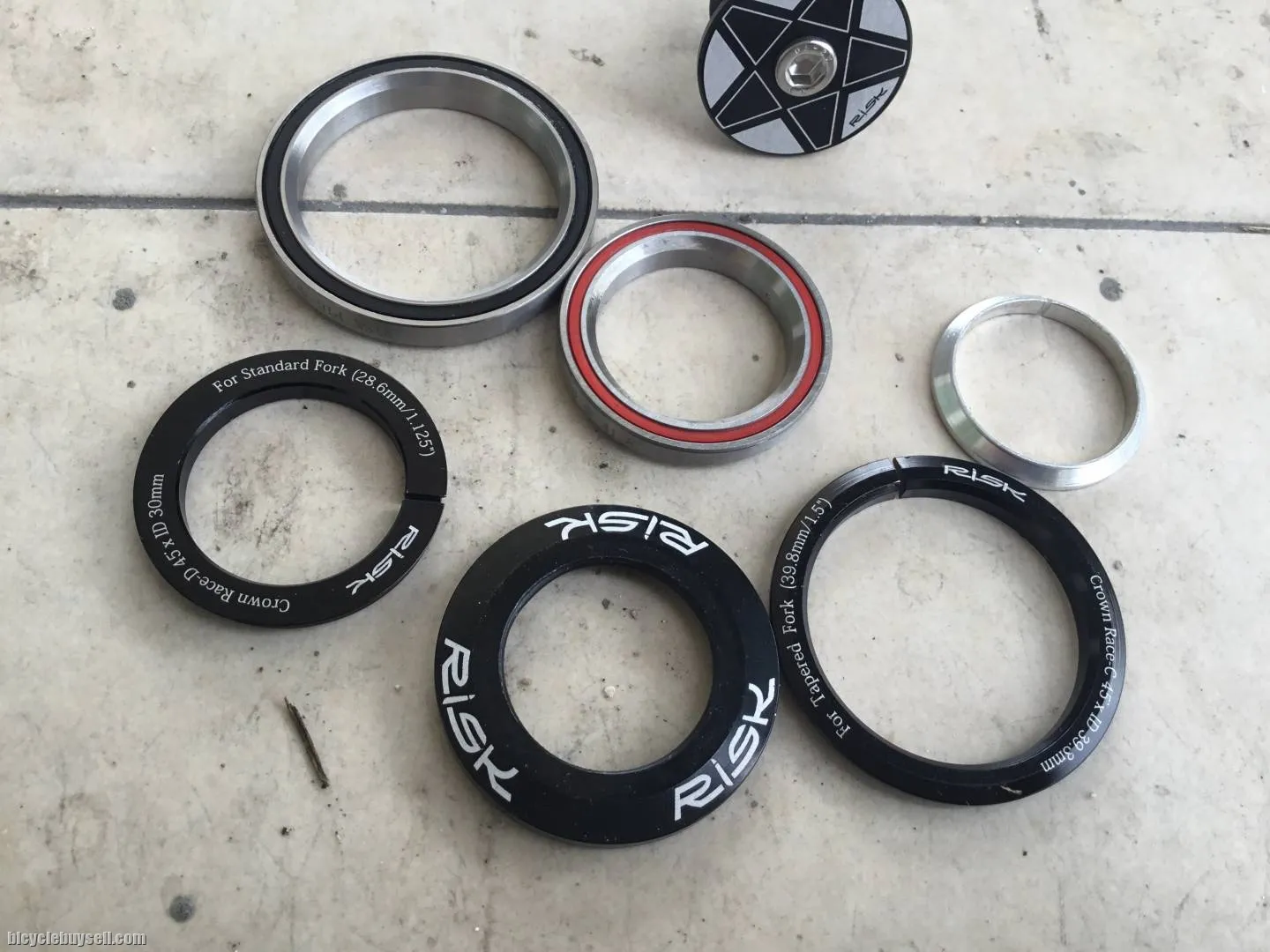 Risk Intergrade Headset Seal Bearing 41.8/52mm - free courier