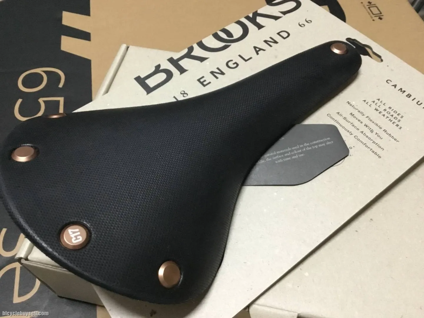 Brooks C17 Special Copper Rivet Saddles - free courier