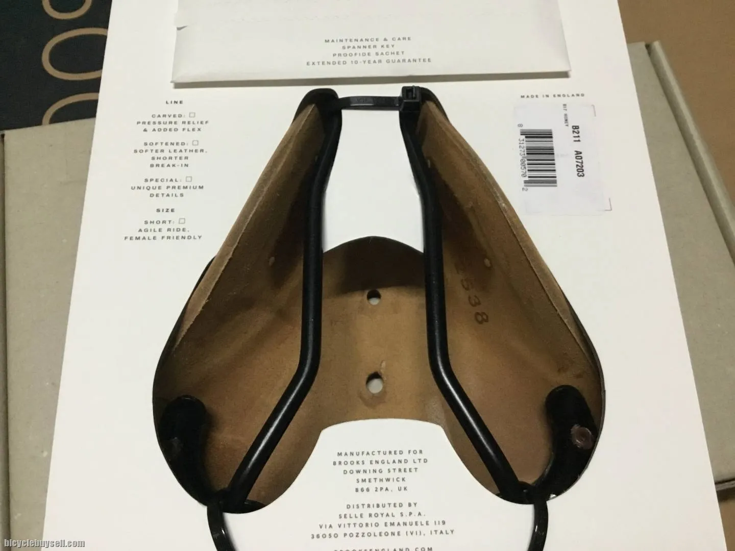 Brooks B17 Standard Leather Saddles - England - free courier