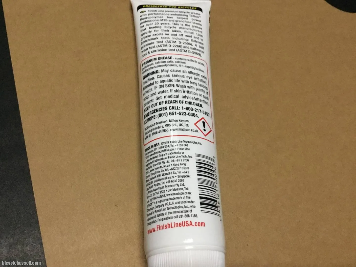 Finish Line Premium Grease - USA - free courier