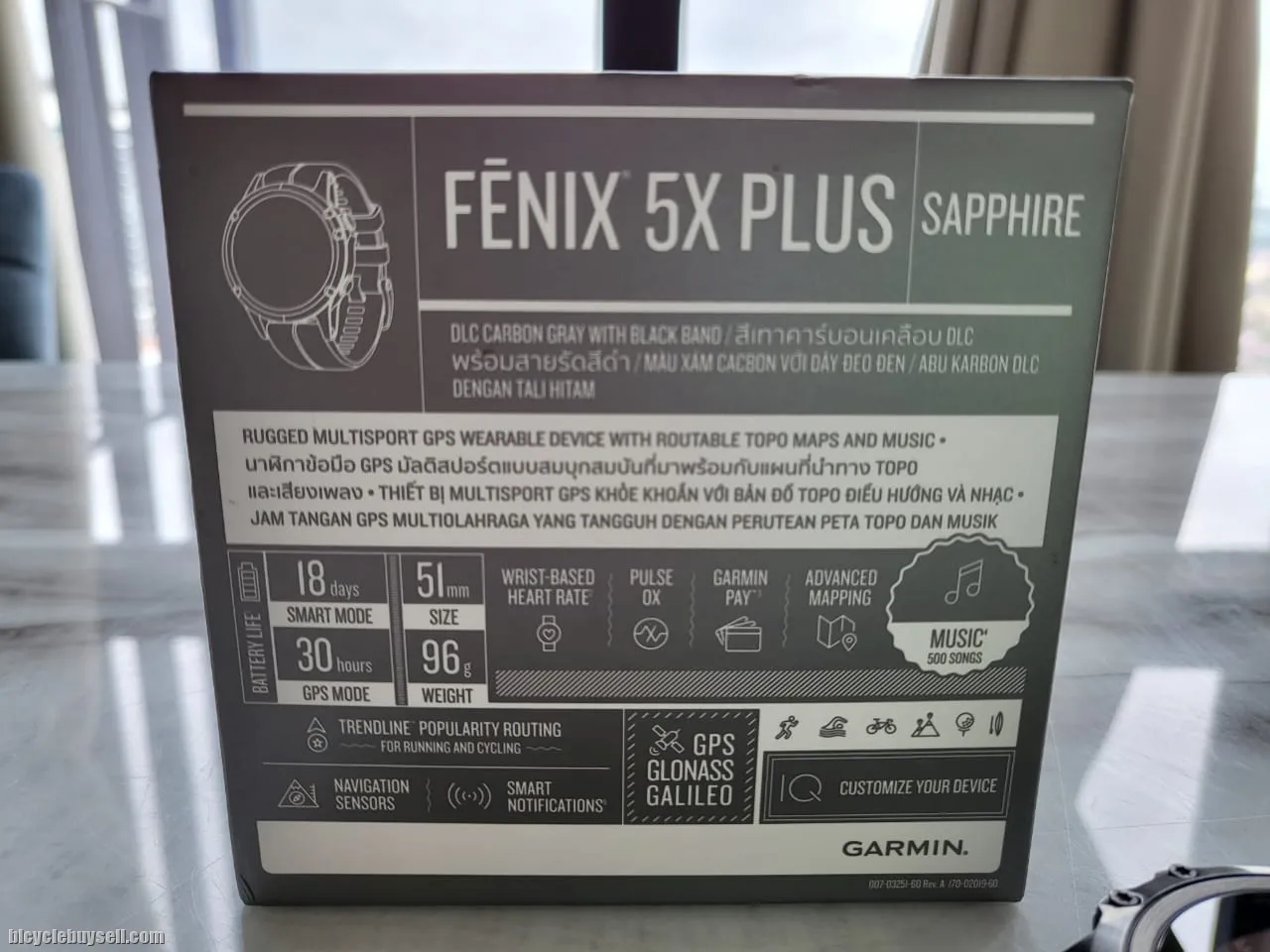 Garmin Fenix 5X Plus