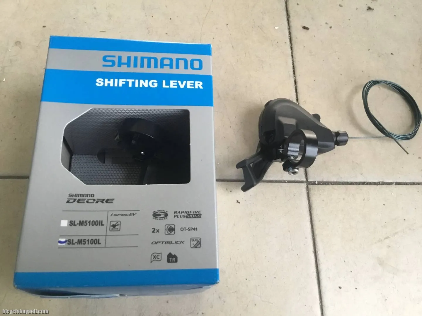 Shimano Deore M5100-L Shifter 2speed - free courier