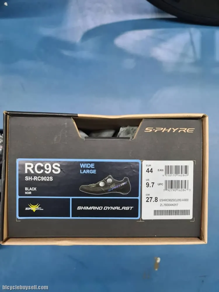 Shimano SH-RC9S Wide (Black) 2023 Brand New !!