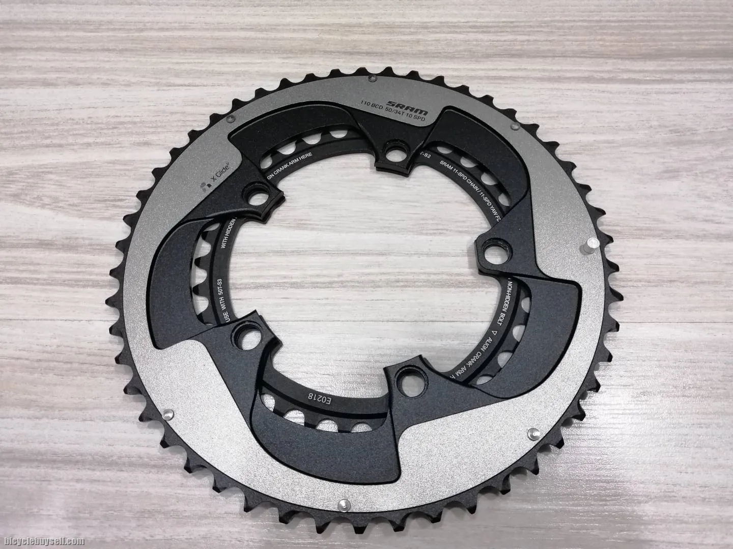 Sram Red 50/34 Bcd110 10/11 Speed Chain Ring