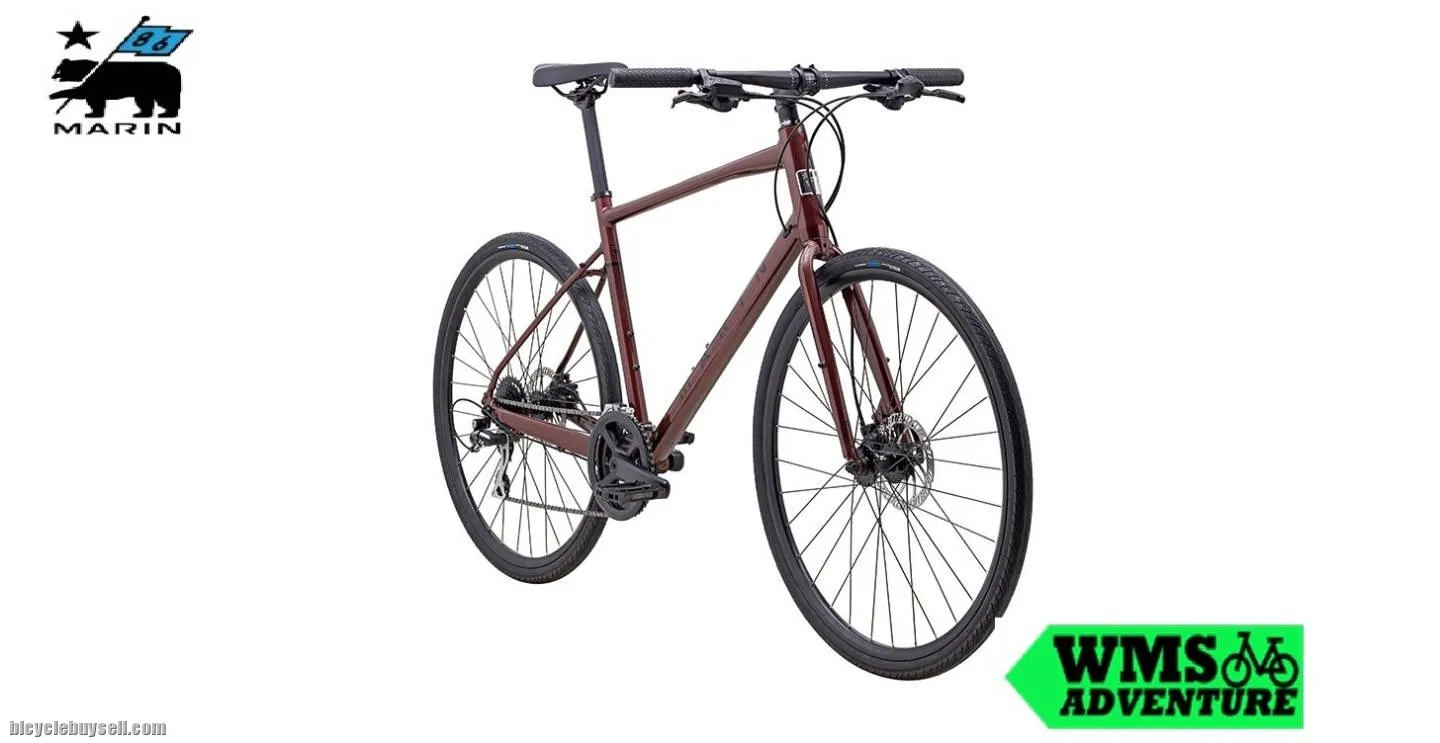 MARIN FAIRFAX 2 HYBRID BIKE URBAN COMMUTE PAVEMENT BICYCLE