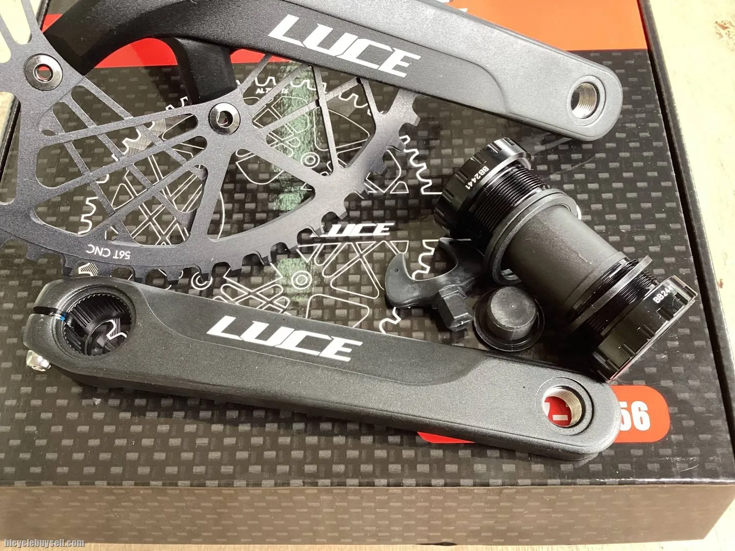 Luce Folding Crankset 56T Hollow - free courier