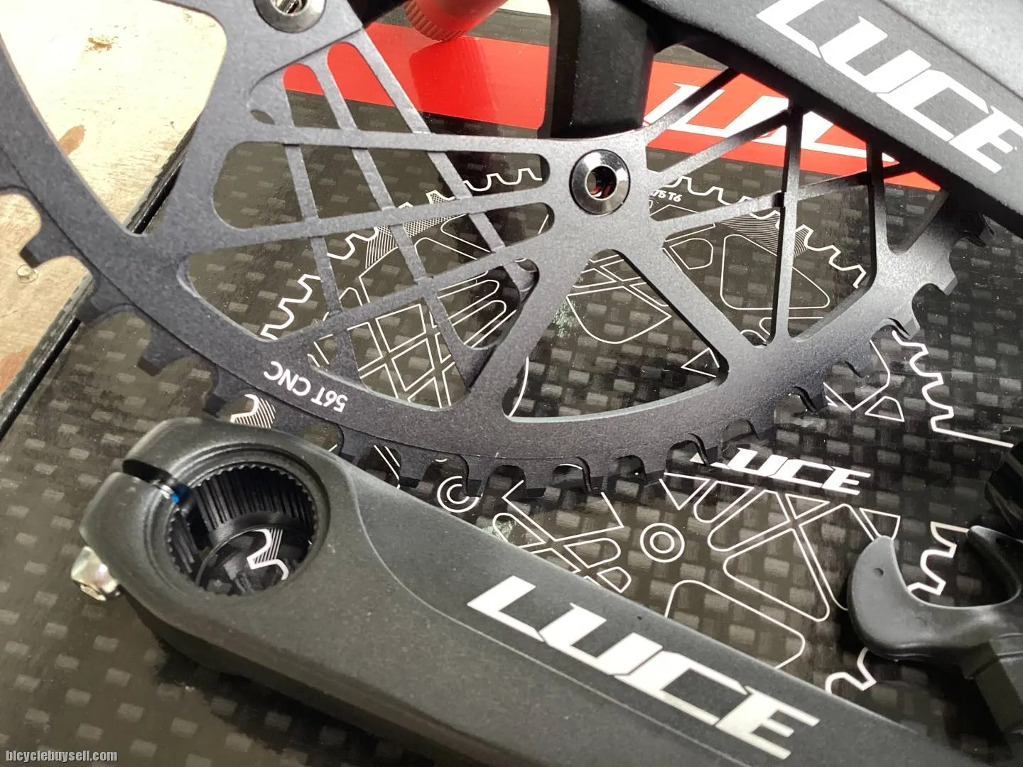 Luce Folding Crankset 56T Hollow - free courier