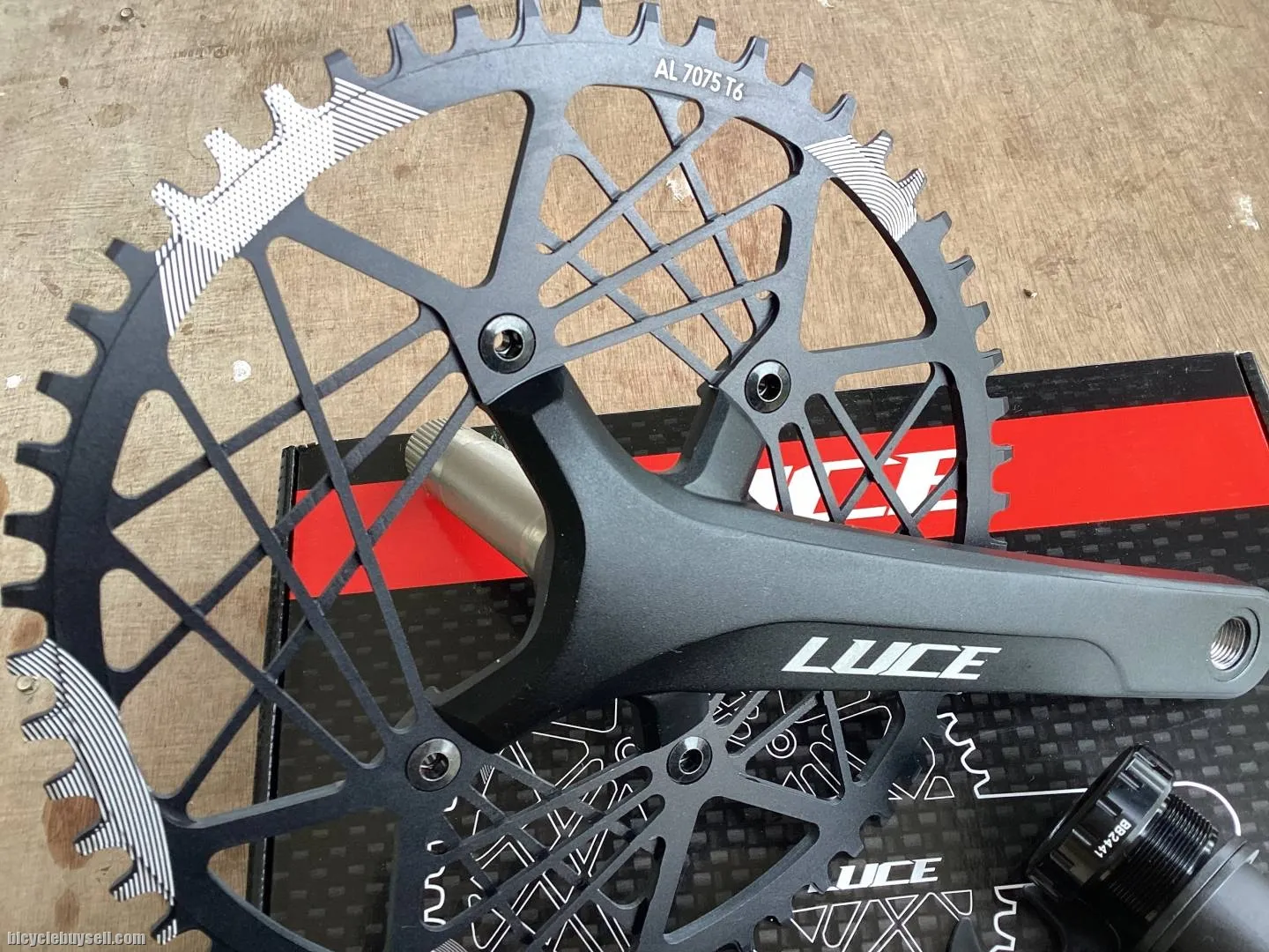 Luce Folding Crankset 56T Hollow - free courier
