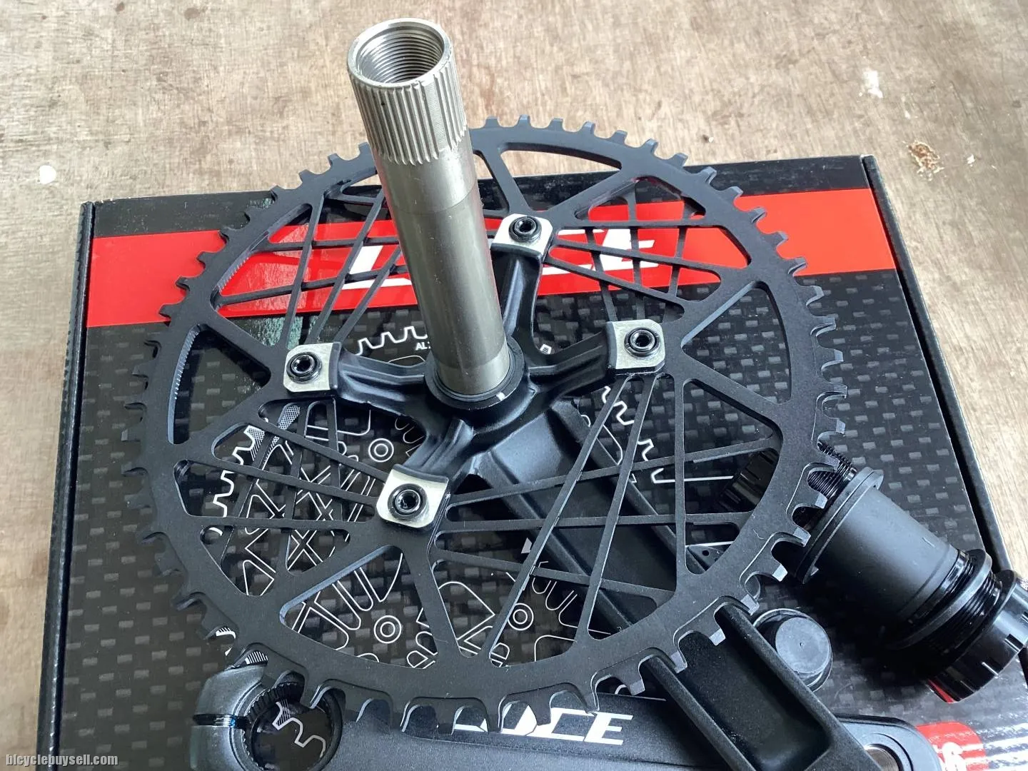 Luce Folding Crankset 56T Hollow - free courier