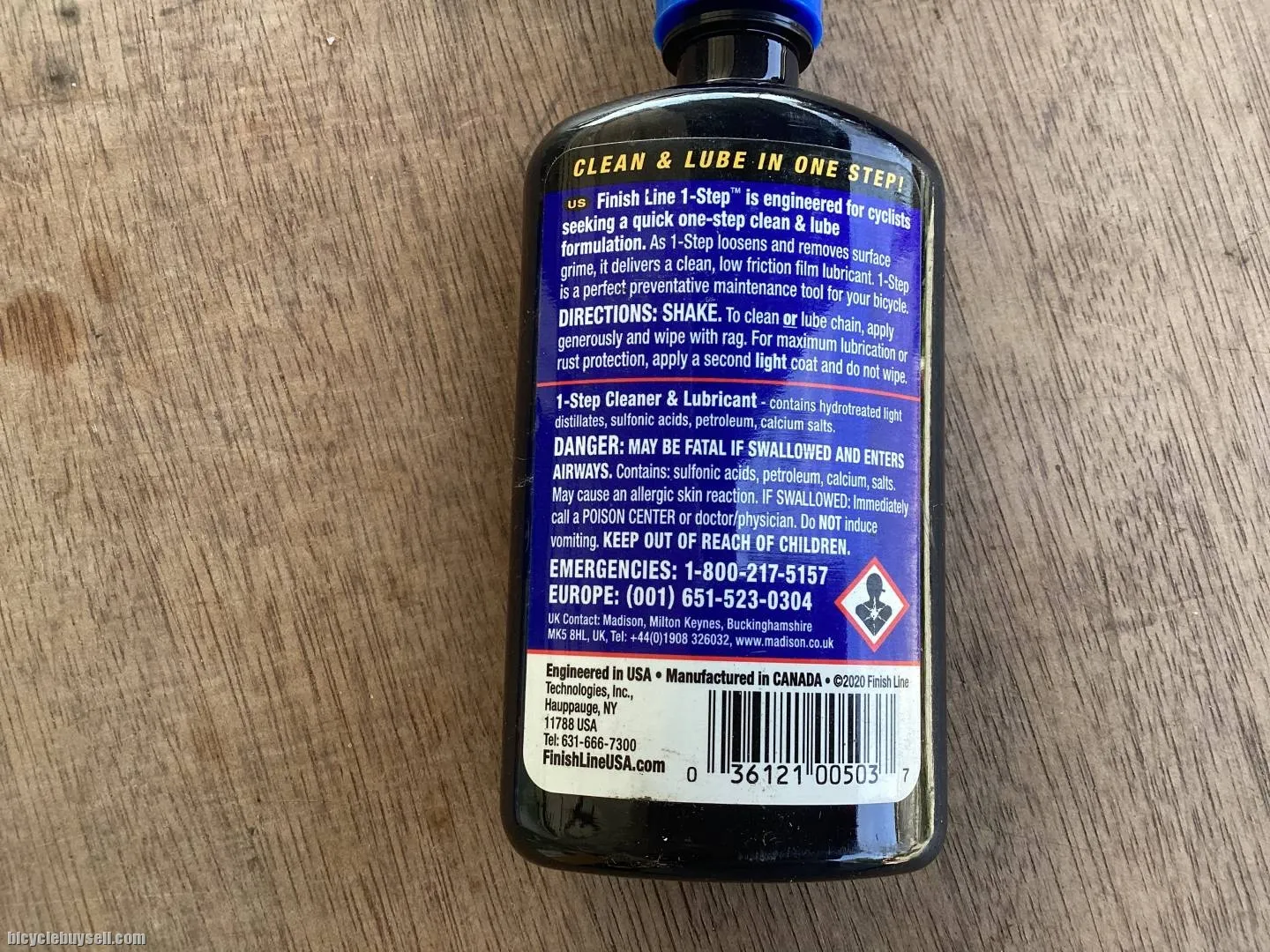 Finish Line 1-Step Chain Clean Lube - free courier