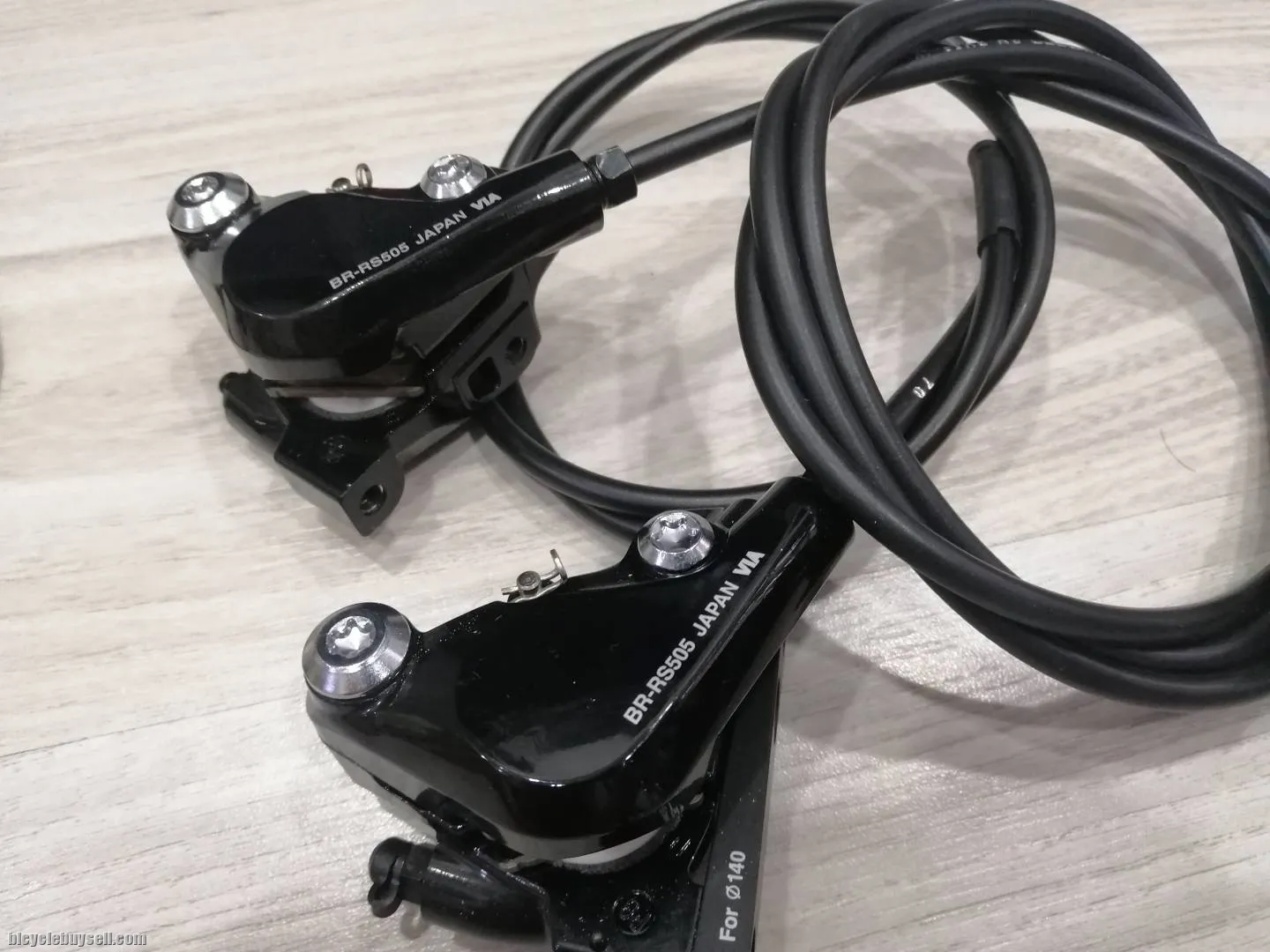 Shimano 105 RS505 2 x 11 Speed Hydraulic Flat Mount Disc Brake Shifter Set