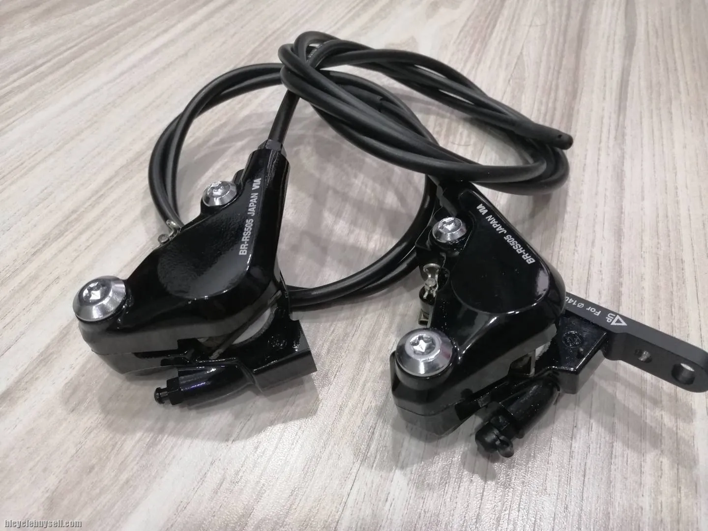 Shimano 105 RS505 2 x 11 Speed Hydraulic Flat Mount Disc Brake Shifter Set