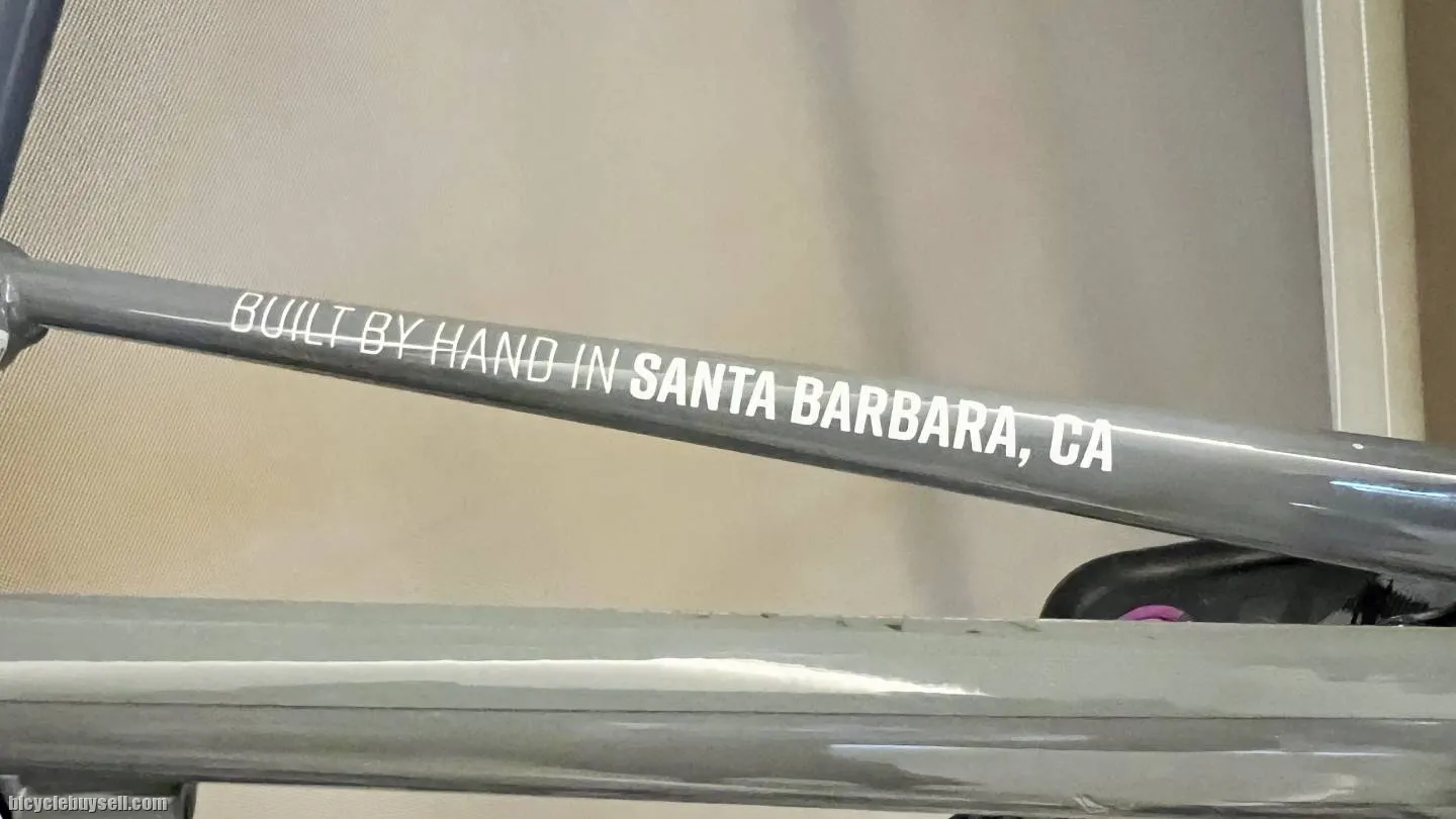 Good Condition Stinner Gibraltar Steel Frame Size 52 Hand Built in the USA (Custom Colour)