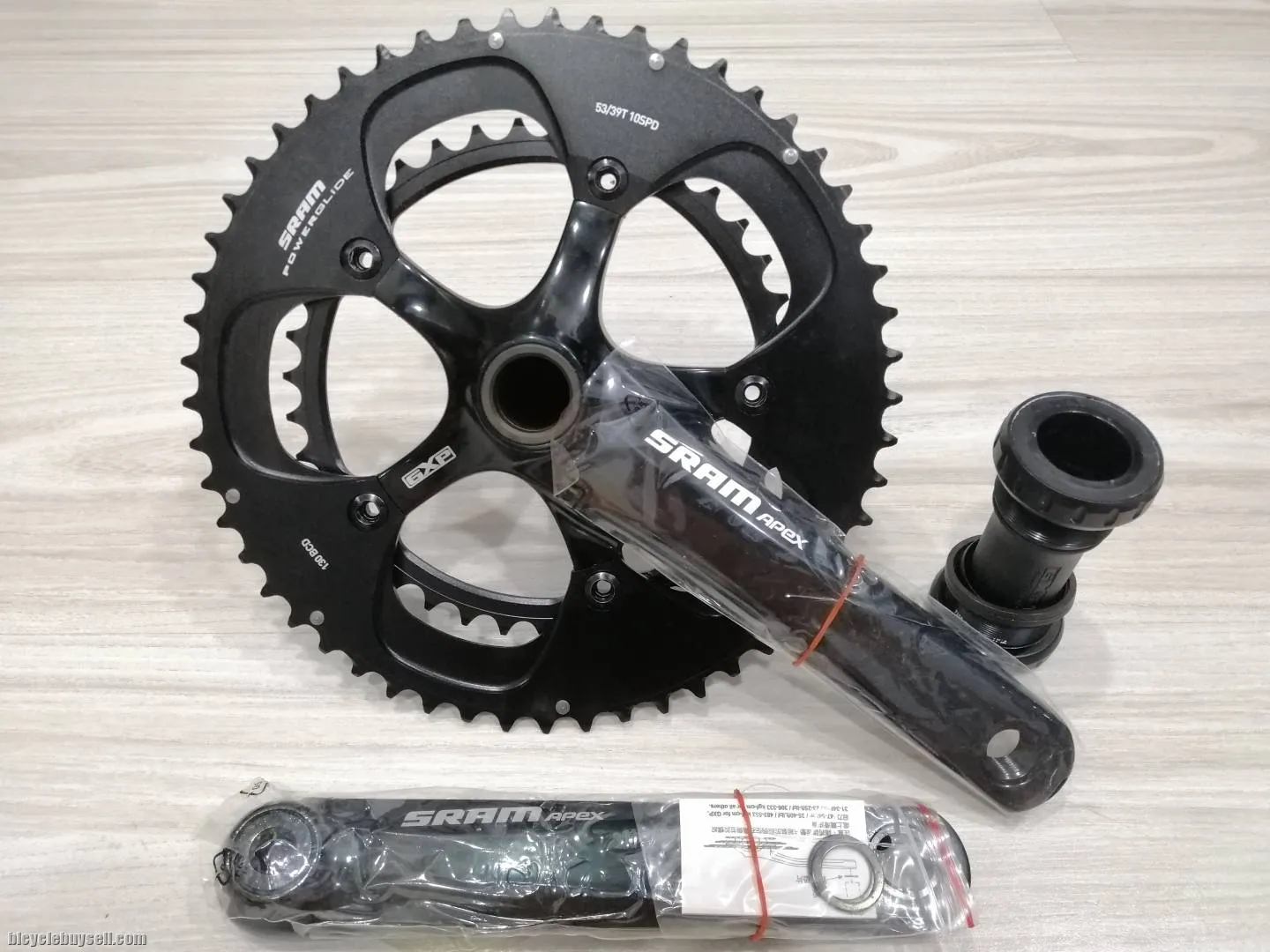 Sram Apex 53/39T 172.5mm 28T 10 Speed Group Set