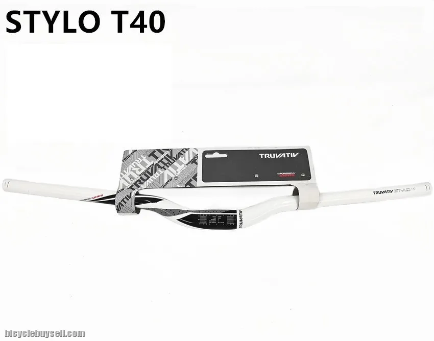 Truvativ Stylo T40 25mm Riser Handlebar 700mm White