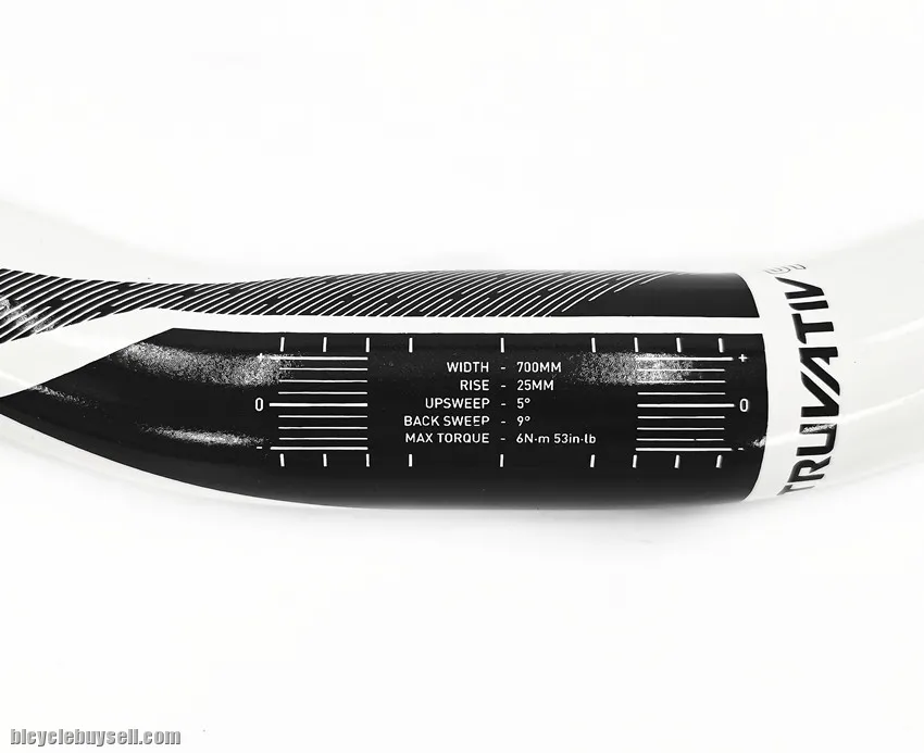 Truvativ Stylo T40 25mm Riser Handlebar 700mm White