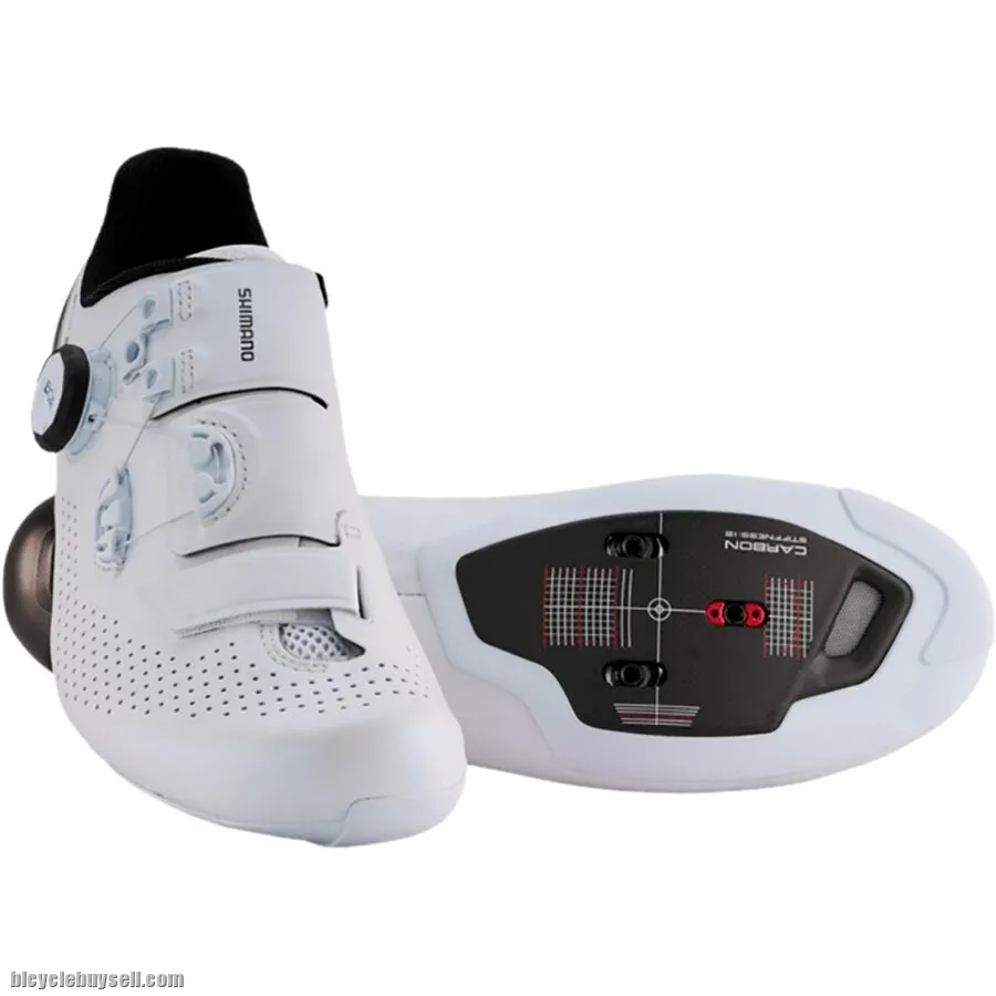 Shimano SH-RC9T Wide (White) 2023 Brand New !!