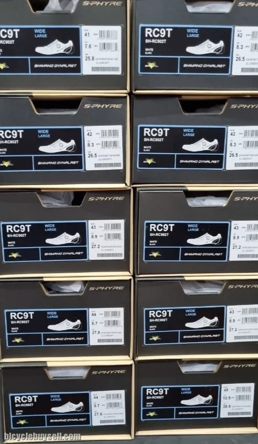Shimano SH-RC9T Wide (White) 2023 Brand New !!
