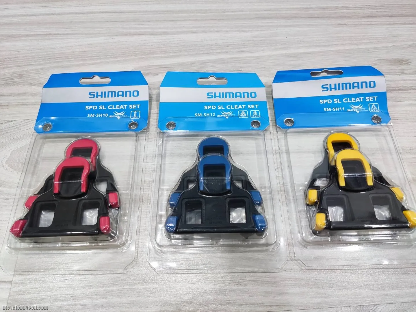 Shimano SH10 SH11 SH12 Cleats Float: 0Â° 2Â° 6Â°