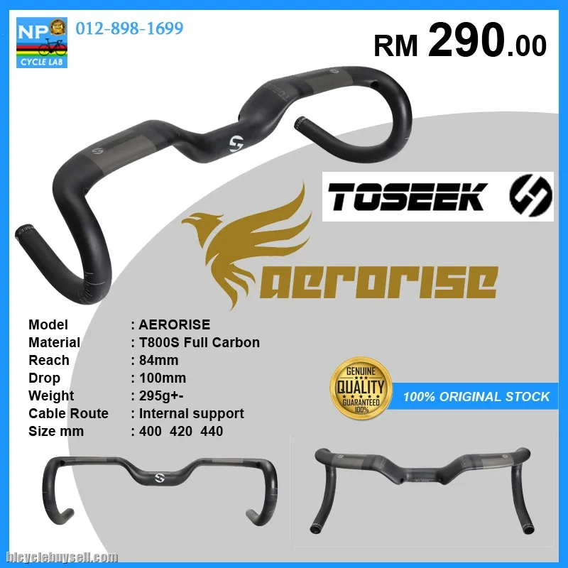 (NP CYCLE LAB) TOSEEK GENUINE CARBON PRODUCT READY STOCK