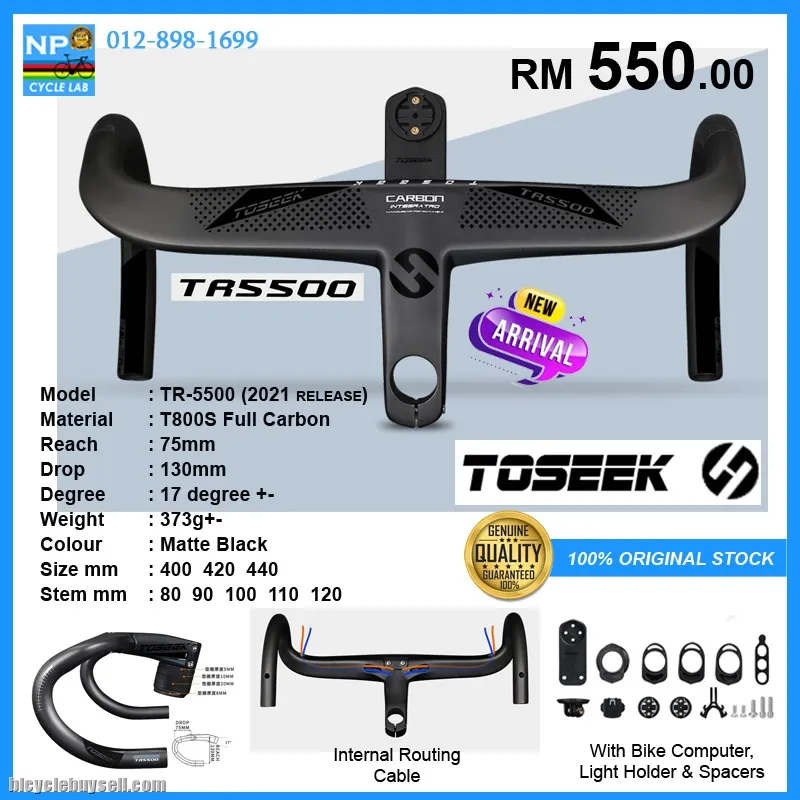 (NP CYCLE LAB) TOSEEK GENUINE CARBON PRODUCT READY STOCK