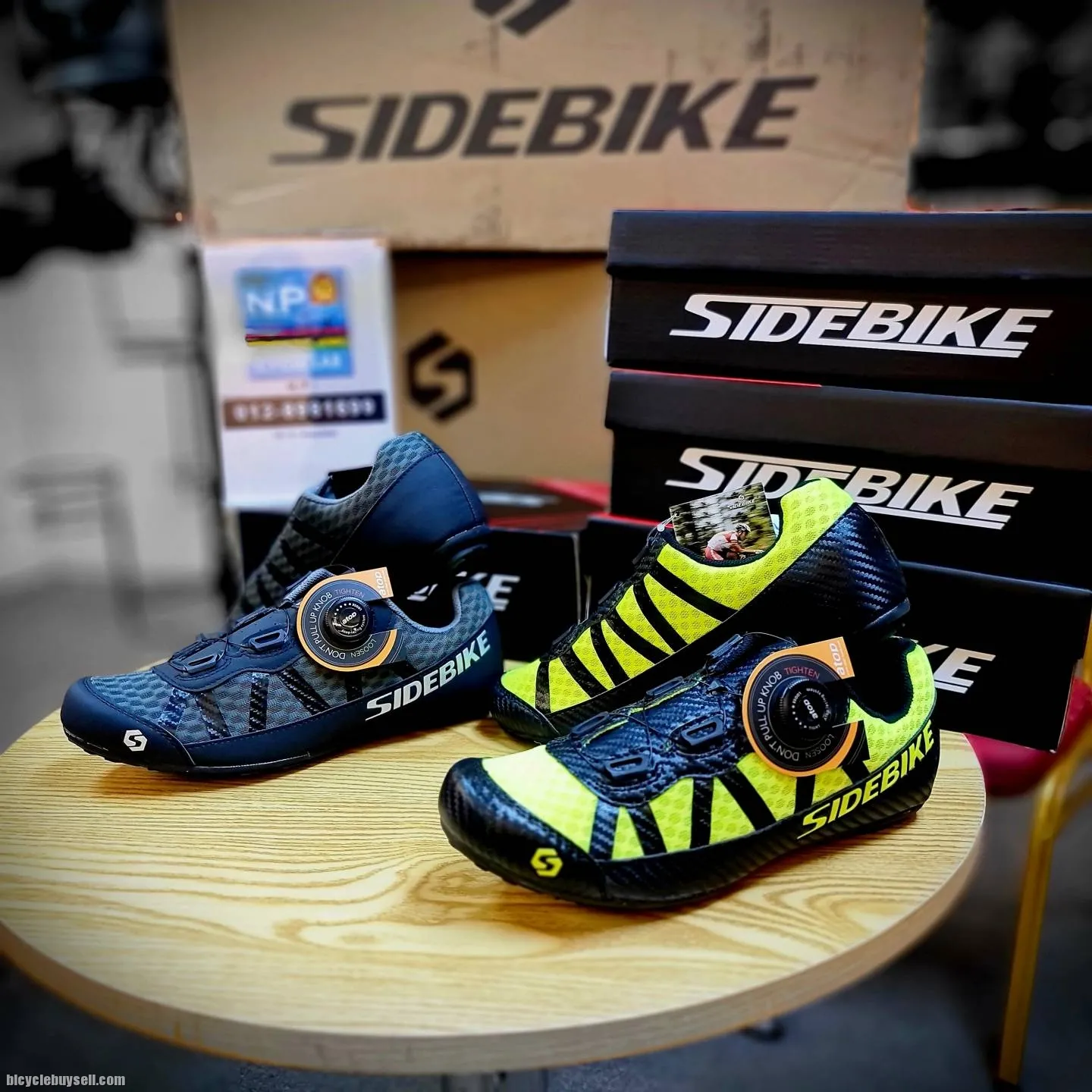(NP CYCLE LAB) SIDEBIKE NON-CLEAT CYCLING SHOE ATOP LOCK