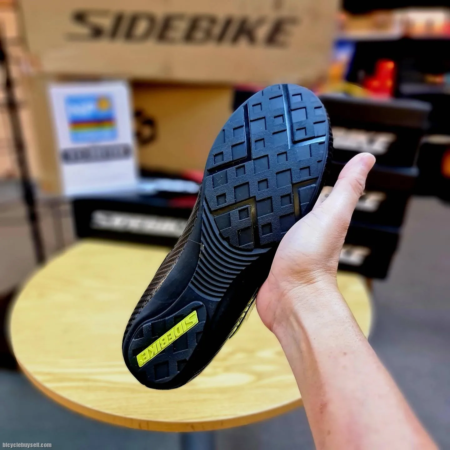 (NP CYCLE LAB) SIDEBIKE NON-CLEAT CYCLING SHOE ATOP LOCK