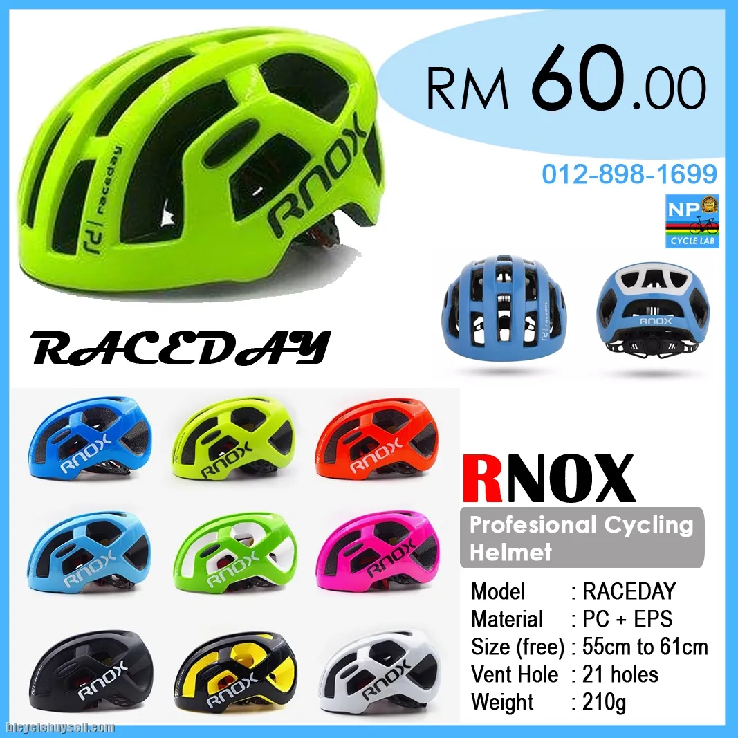 (NP CYCLE LAB) RNOX / PROMEND CYCLING HELMET FREE SIZE