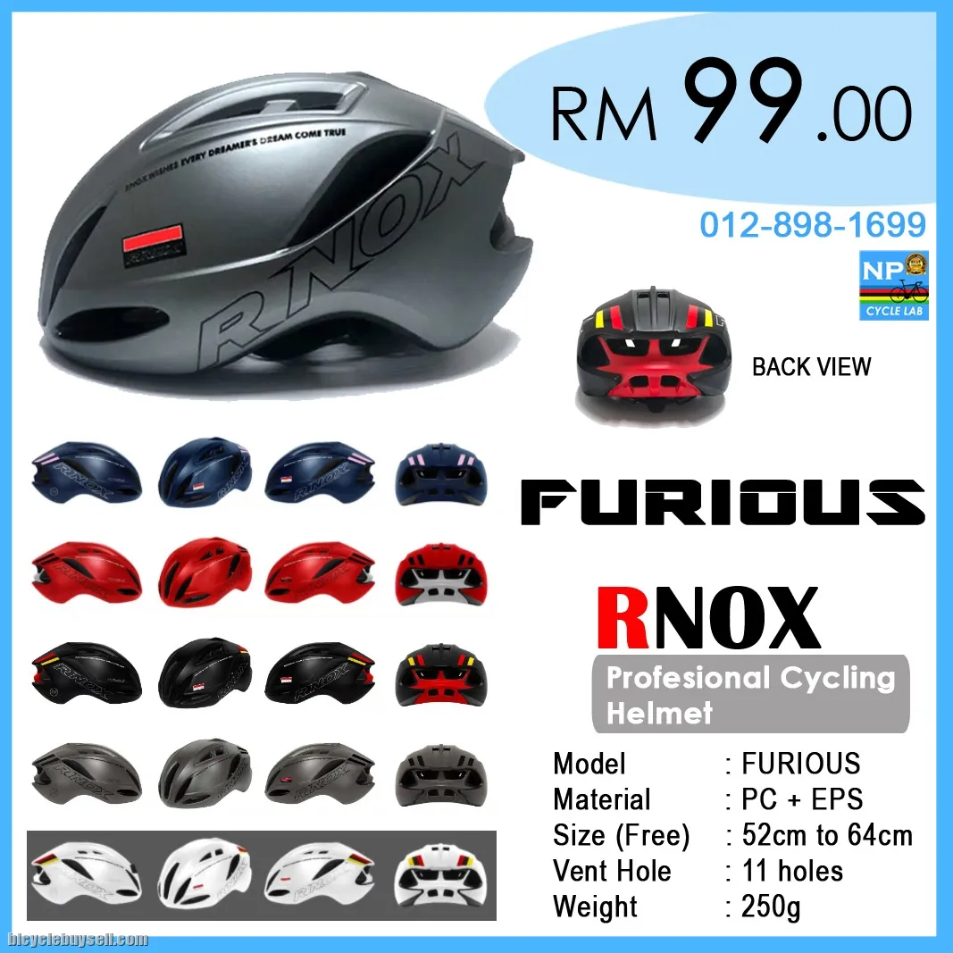 (NP CYCLE LAB) RNOX / PROMEND CYCLING HELMET FREE SIZE