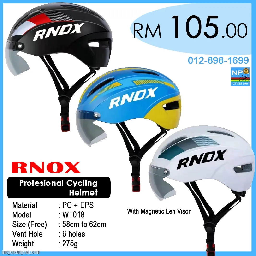 (NP CYCLE LAB) RNOX / PROMEND CYCLING HELMET FREE SIZE