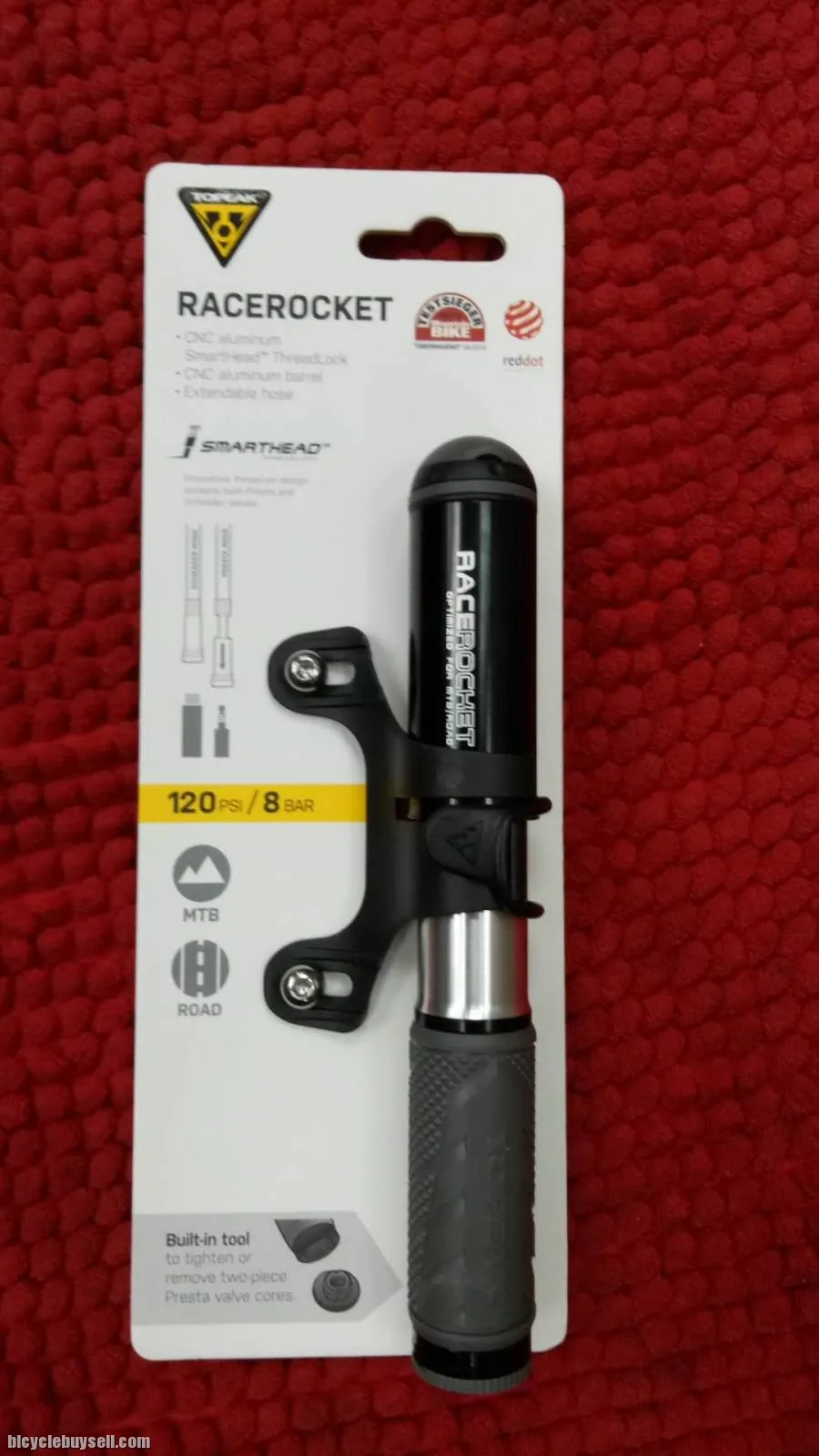 TOPEAK RACEROCKET HAND PUMP