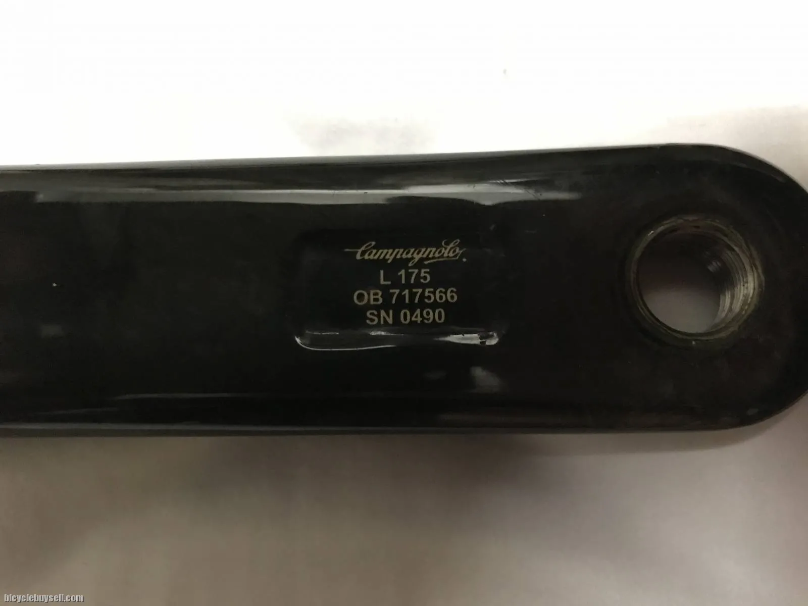 Campagnolo Record crankarms. 130 BCD. 175mm