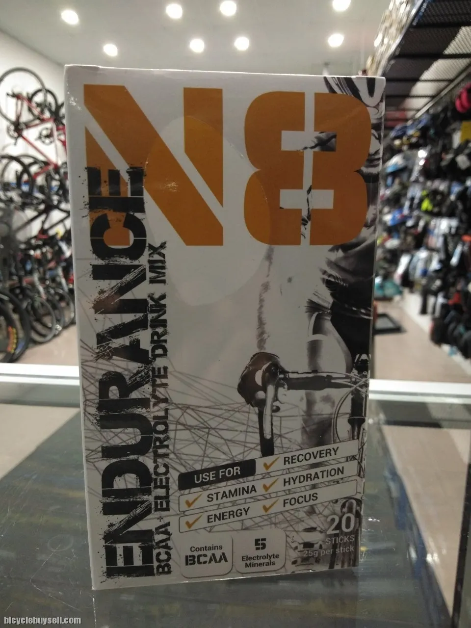 N8 endurance box bcaa electrolyte drink