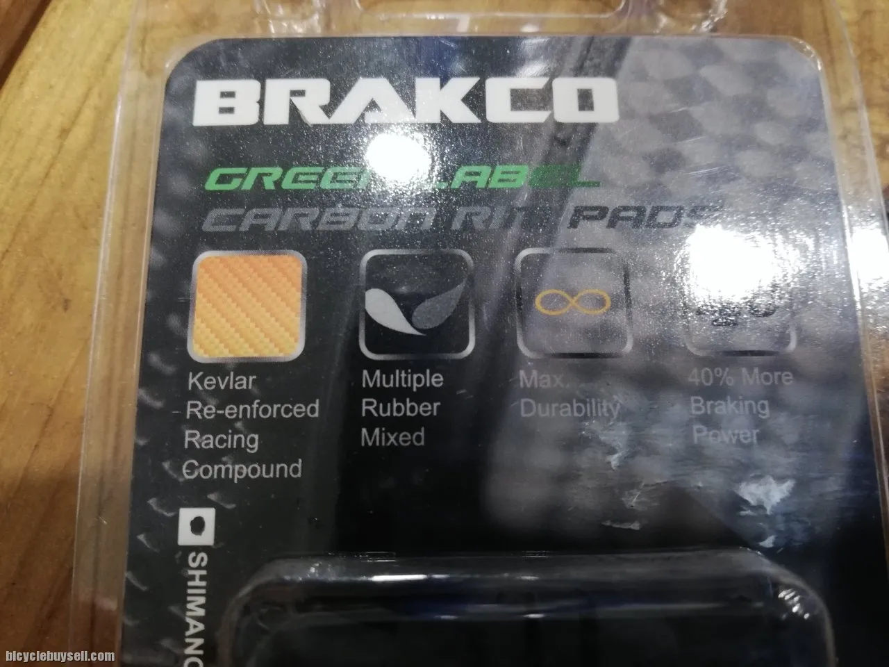 BRAKCO CARBON BRAKE PAD ***40% more braking power ***