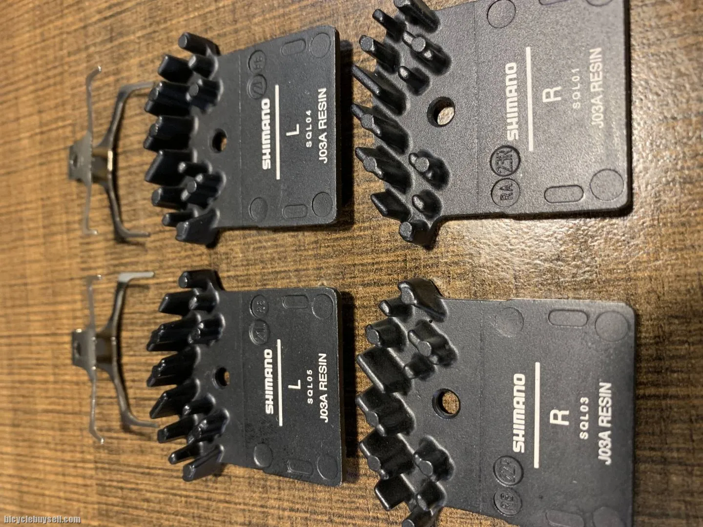 SHIMANO DEORE/XT/XTR  J05A ICE TECH BRAKE PAD *FRONT &amp; REAR