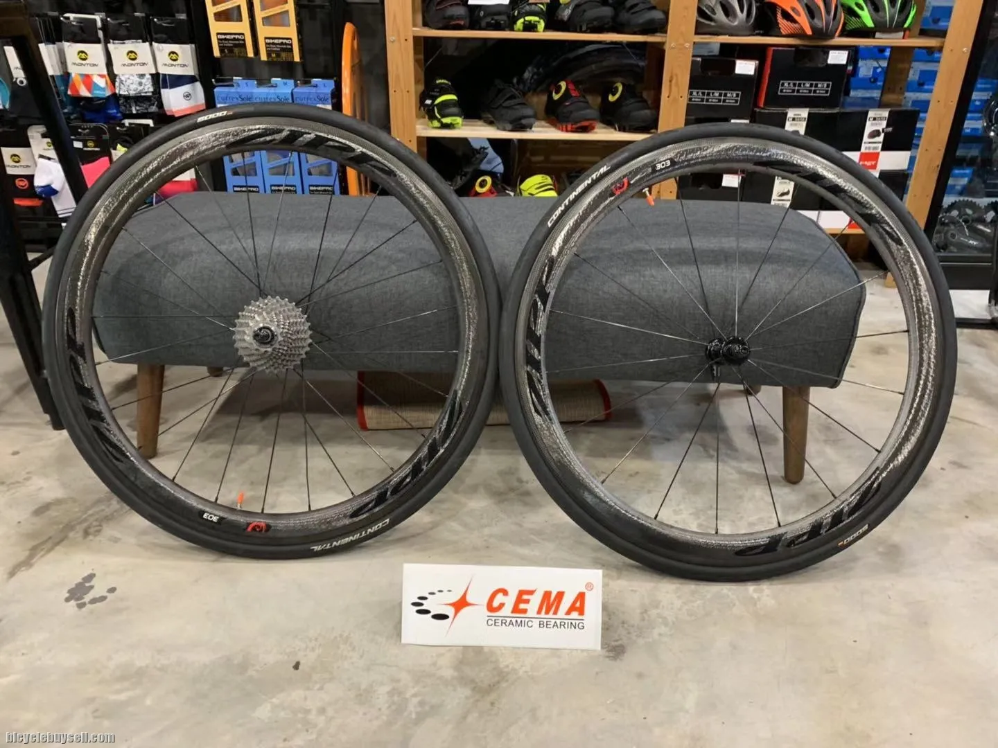 CEMA CERAMIC BEARINGS - ZIPP 303 CARBON WHEELSET