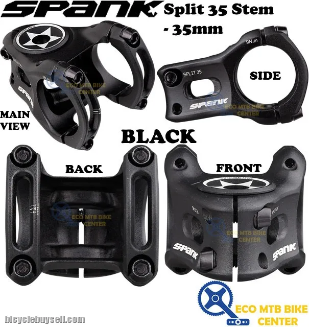 SPANK Split 35 35/40/45/50mm Stem