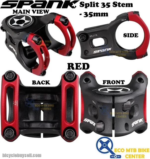 SPANK Split 35 35/40/45/50mm Stem