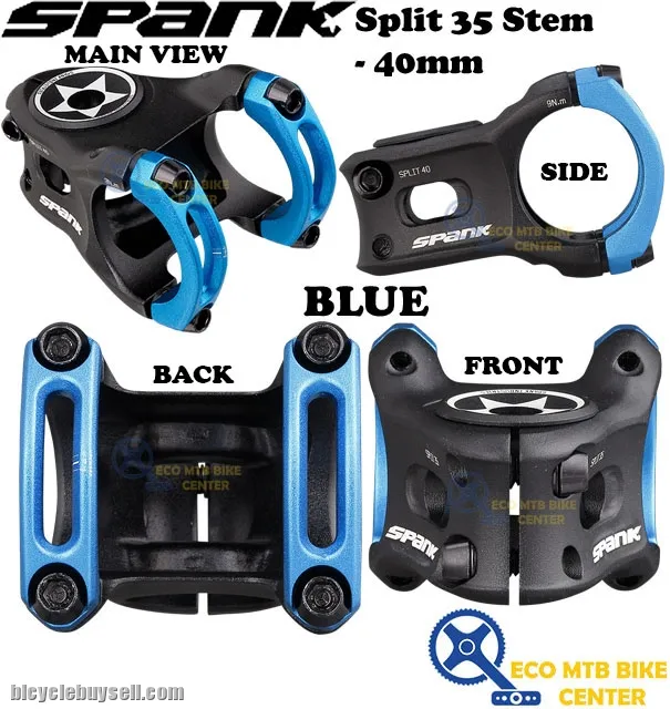 SPANK Split 35 35/40/45/50mm Stem