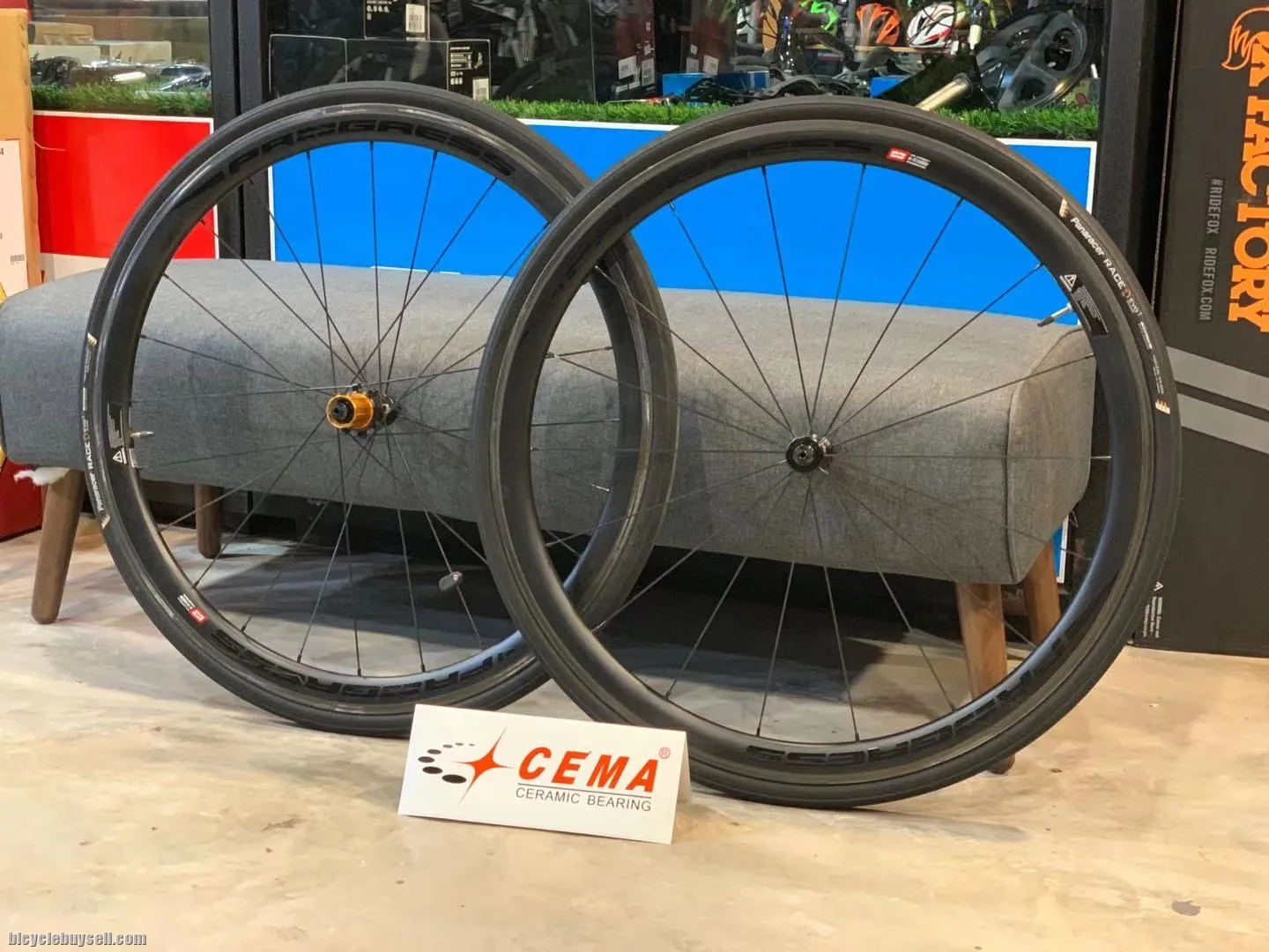 CEMA CERAMIC BEARINGS ( PROGRESS CARBON WHEELSET )