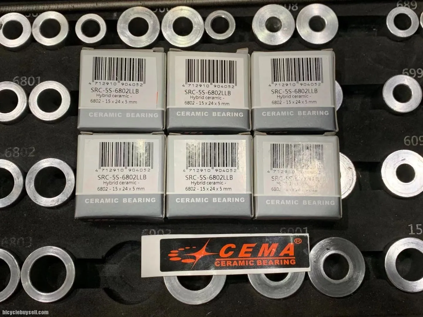 CEMA CERAMIC BEARINGS ( PROGRESS CARBON WHEELSET )