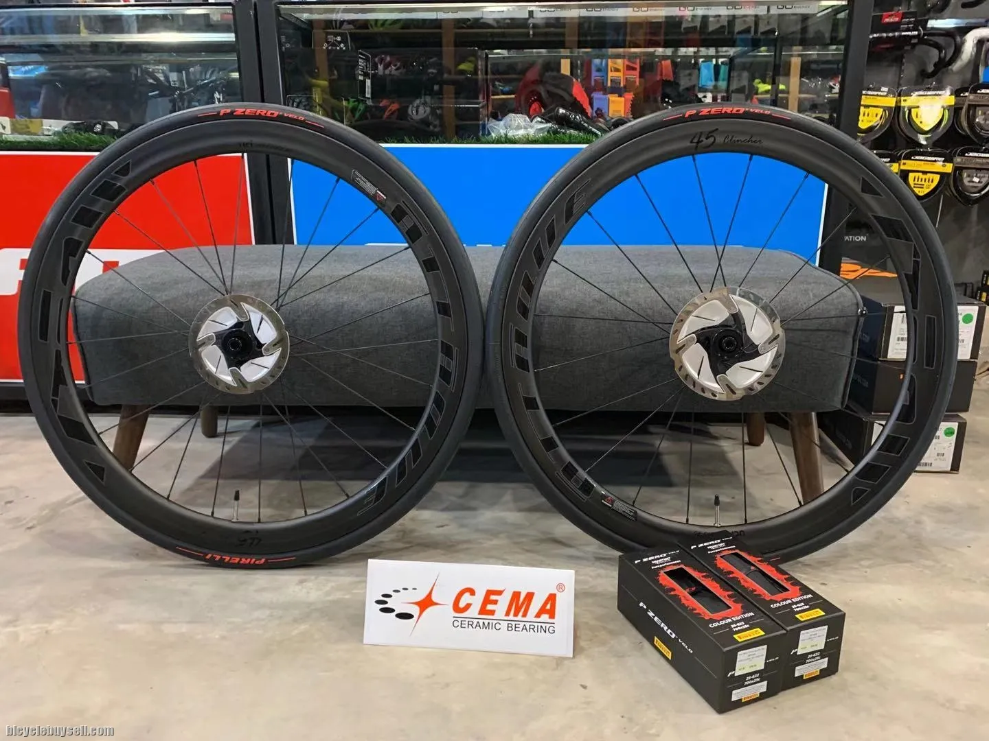 CEMA CERAMIC BEARINGS (ATTAQUE CARBON WHEELSET)