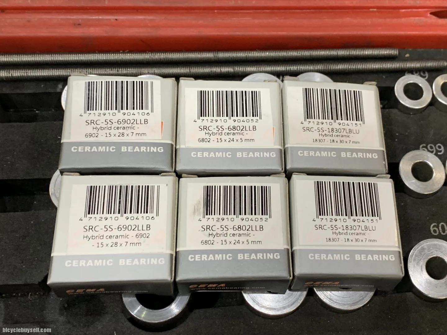 CEMA CERAMIC BEARINGS (ATTAQUE CARBON WHEELSET)