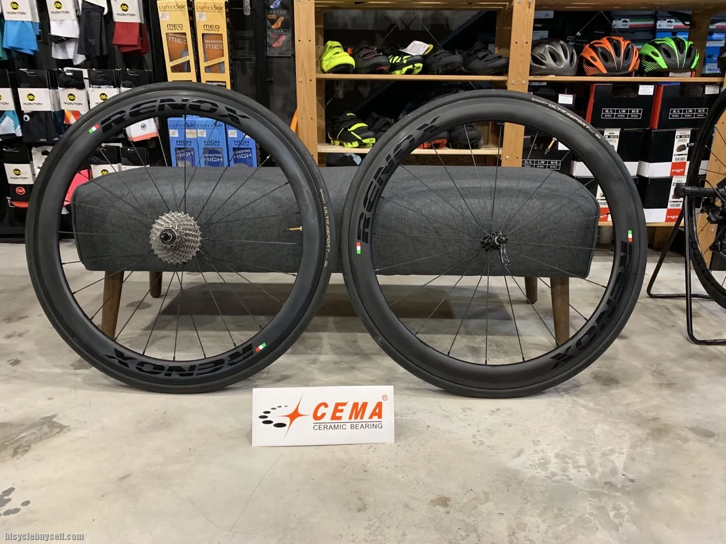 CEMA CERAMIC BEARINGS (RENOX CARBON WHEELSET WITH NOVATEC HUB)