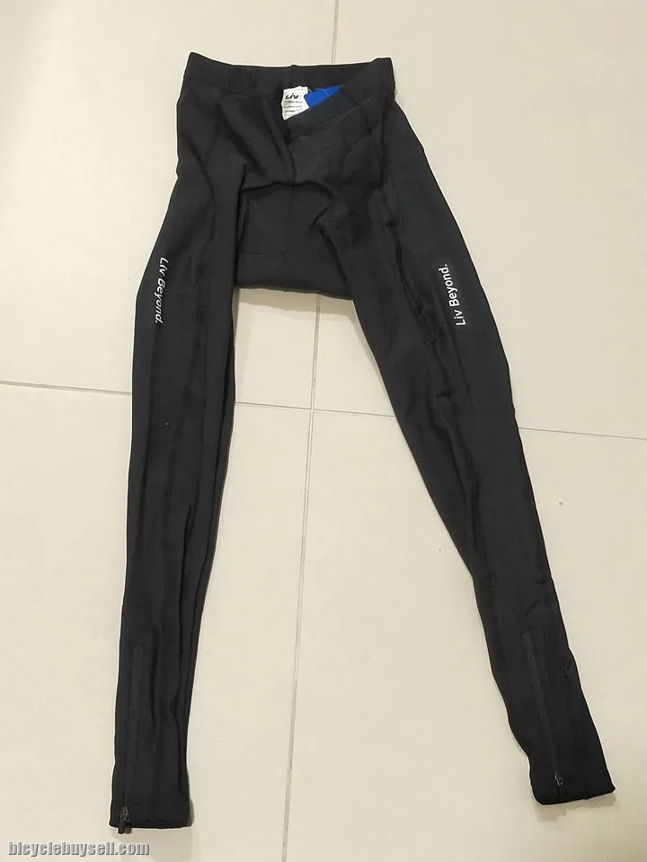 LIV Fisso Long Tights with Zipper ends - in size XS,S,M,L,XL , good padding