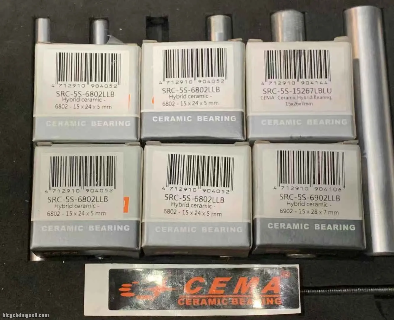 CEMA CERAMIC BEARINGS ( RETROSPEC CARBON WHEELSET )