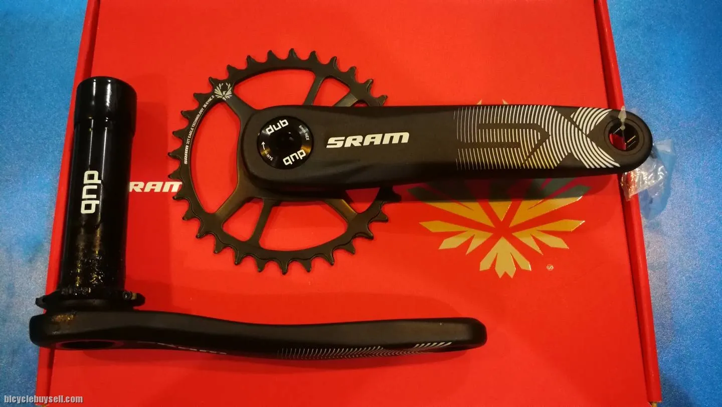 SRAM SX EAGLE CRANK SET 50% LESS !