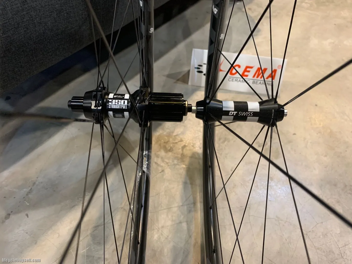 CEMA CERAMIC BEARINGS FOR RHC CARBON WHEELSET DT SWISS 350 HUB