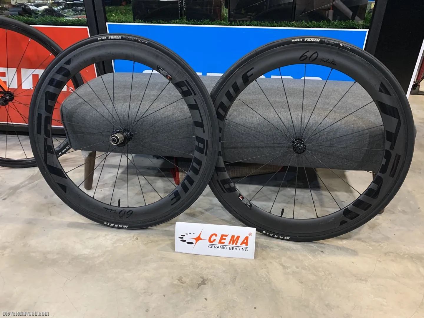 CEMA CERAMIC BEARINGS FOR ATTAQUE CARBON WHEELSET
