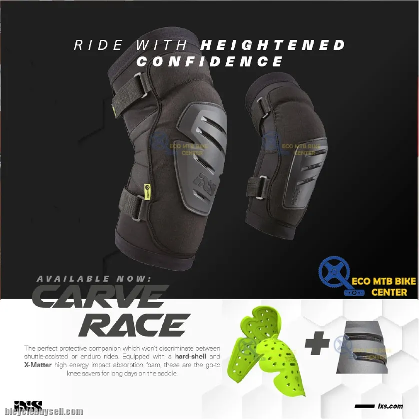 IXS Elbow Guards Carve Race